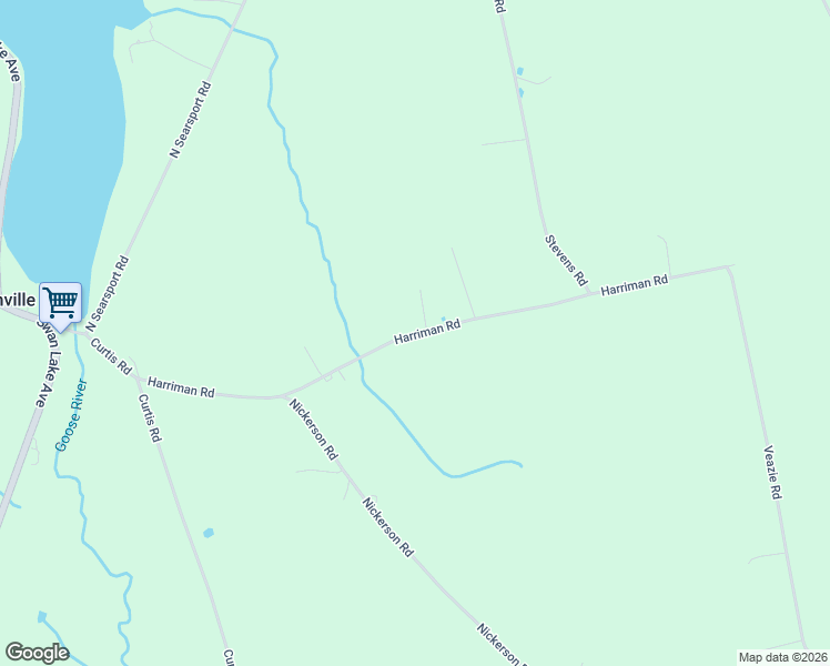 map of restaurants, bars, coffee shops, grocery stores, and more near 114 Harriman Road in Swanville