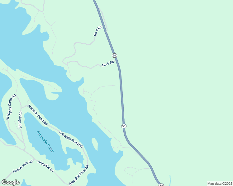 map of restaurants, bars, coffee shops, grocery stores, and more near No 6 Road in St. Lawrence
