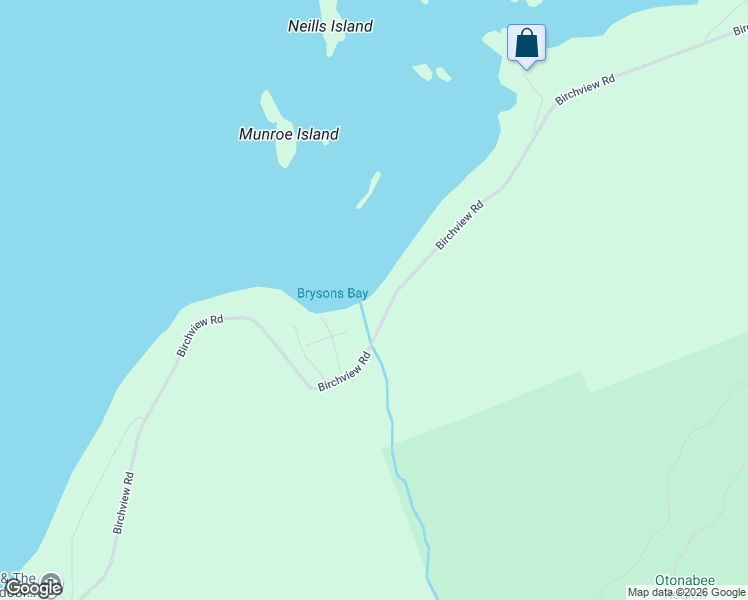 map of restaurants, bars, coffee shops, grocery stores, and more near 1280 Birchview Road in Douro-Dummer