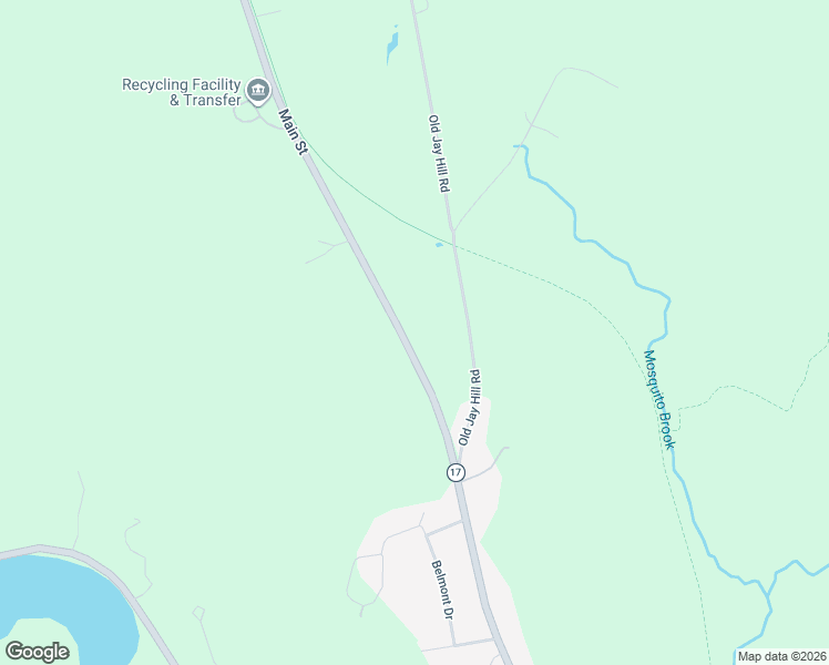 map of restaurants, bars, coffee shops, grocery stores, and more near 577 Main Street in Jay