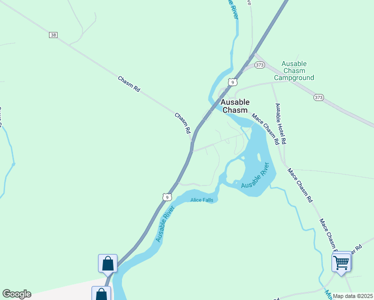 map of restaurants, bars, coffee shops, grocery stores, and more near 2060-2072 Hwy 9 in Keeseville