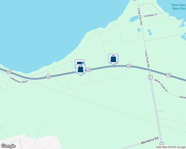 map of restaurants, bars, coffee shops, grocery stores, and more near in Grey County