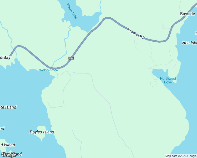 map of restaurants, bars, coffee shops, grocery stores, and more near 126 Shad Point Parkway in Blind Bay