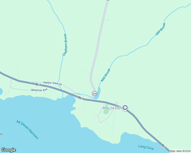 map of restaurants, bars, coffee shops, grocery stores, and more near 39 Bert Gray Road in Sullivan