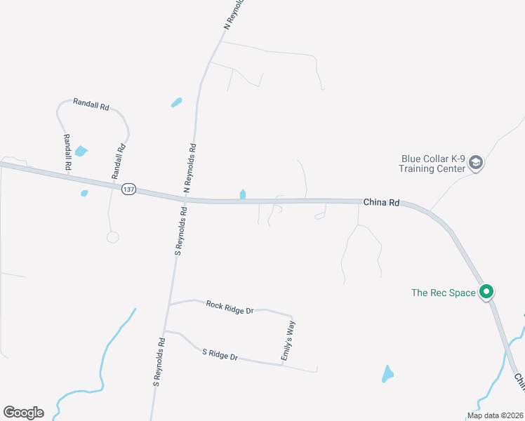 map of restaurants, bars, coffee shops, grocery stores, and more near 701 China Road in Winslow