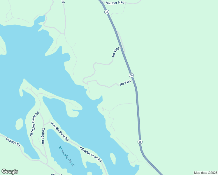 map of restaurants, bars, coffee shops, grocery stores, and more near No 6 Road in South Colton