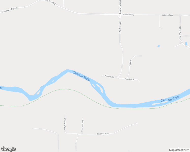 map of restaurants, bars, coffee shops, grocery stores, and more near 9350 Forest Road in Cannon Falls