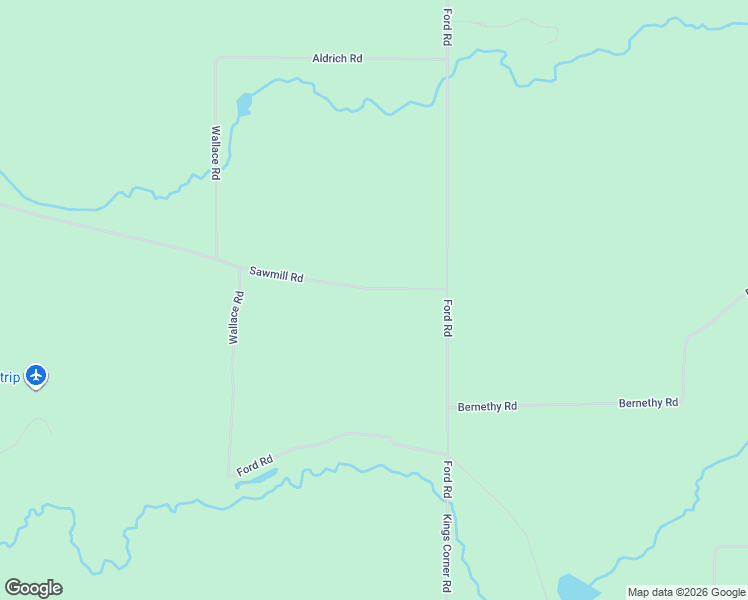 map of restaurants, bars, coffee shops, grocery stores, and more near 2971 Sawmill Road in Glennie
