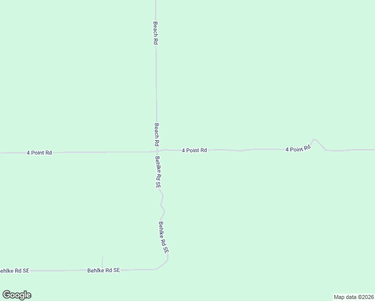 map of restaurants, bars, coffee shops, grocery stores, and more near 4 Point Road in Kalkaska County