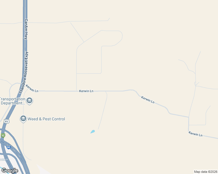 map of restaurants, bars, coffee shops, grocery stores, and more near 1020 Kerwin Lane in Spearfish