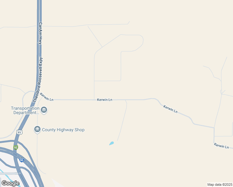 map of restaurants, bars, coffee shops, grocery stores, and more near 1020 Kerwin Lane in Spearfish