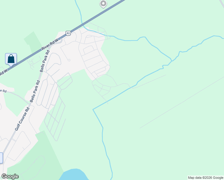 map of restaurants, bars, coffee shops, grocery stores, and more near 4 Shapira Avenue in Wasaga Beach