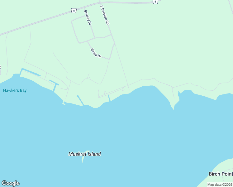 map of restaurants, bars, coffee shops, grocery stores, and more near 34 Aylmer Drive in Kawartha Lakes