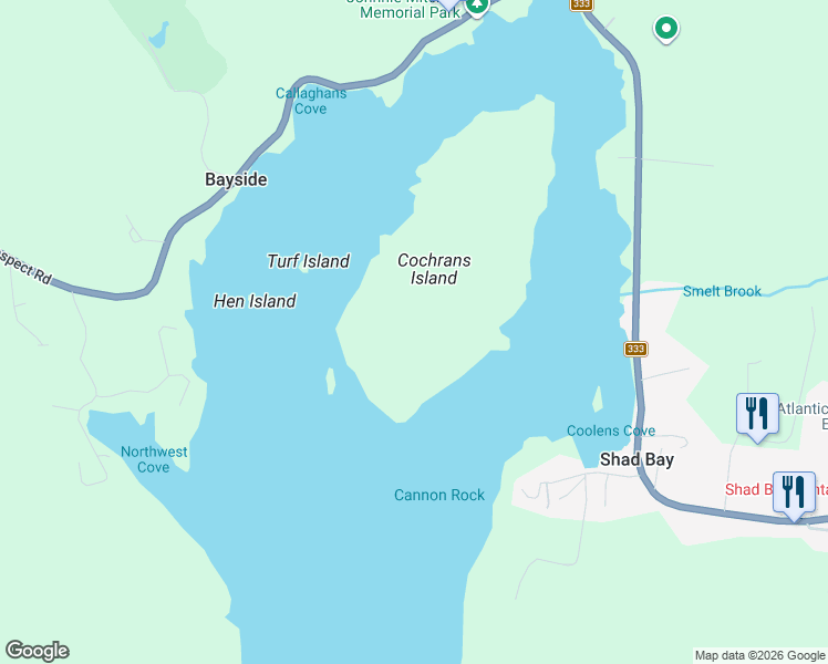 map of restaurants, bars, coffee shops, grocery stores, and more near in Bayside