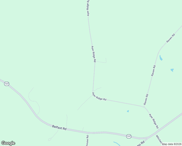 map of restaurants, bars, coffee shops, grocery stores, and more near 184 Ayer Ridge Road in Freedom