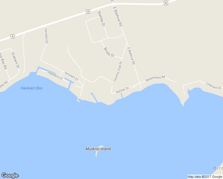 map of restaurants, bars, coffee shops, grocery stores, and more near 34 Aylmer Drive in Kawartha Lakes