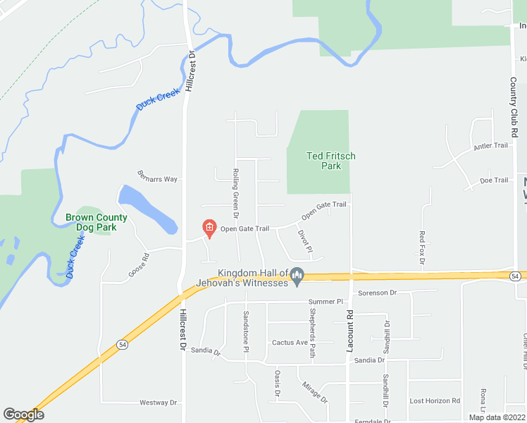 map of restaurants, bars, coffee shops, grocery stores, and more near 3101 Sundown Court in Green Bay