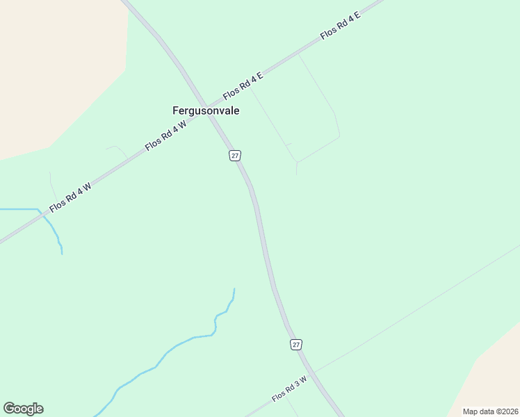 map of restaurants, bars, coffee shops, grocery stores, and more near 13547 Simcoe County Road 27 in Phelpston