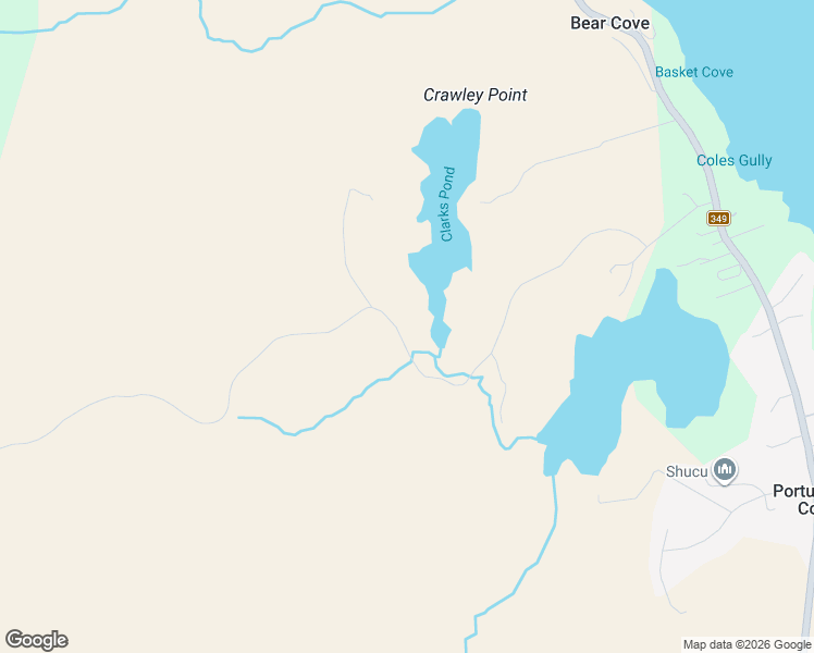 map of restaurants, bars, coffee shops, grocery stores, and more near 375 Deerfield Avenue in Portuguese Cove