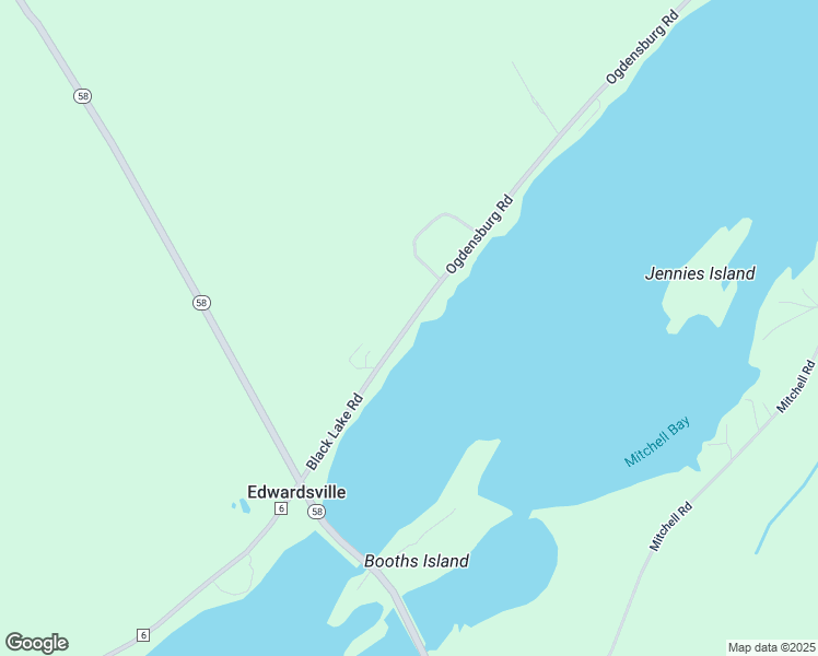 map of restaurants, bars, coffee shops, grocery stores, and more near 3376 County Route 6 in Hammond