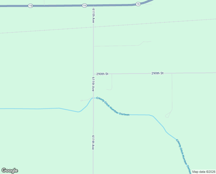 map of restaurants, bars, coffee shops, grocery stores, and more near 60957 290th Street in Gibbon