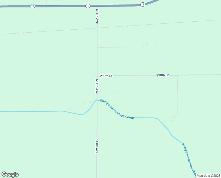 map of restaurants, bars, coffee shops, grocery stores, and more near 60957 290th Street in Gibbon