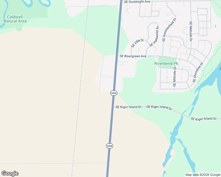 map of restaurants, bars, coffee shops, grocery stores, and more near 3680 Southwest 3rd Street in Corvallis