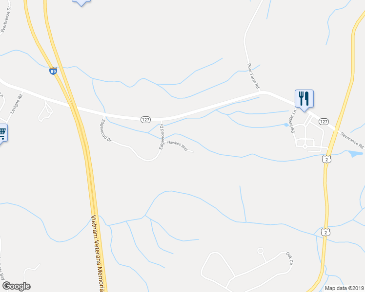 map of restaurants, bars, coffee shops, grocery stores, and more near 72 Hawkes Way in Colchester