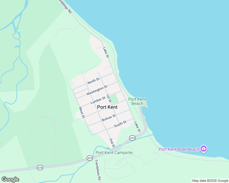 map of restaurants, bars, coffee shops, grocery stores, and more near 33-41 1st St in Port Kent