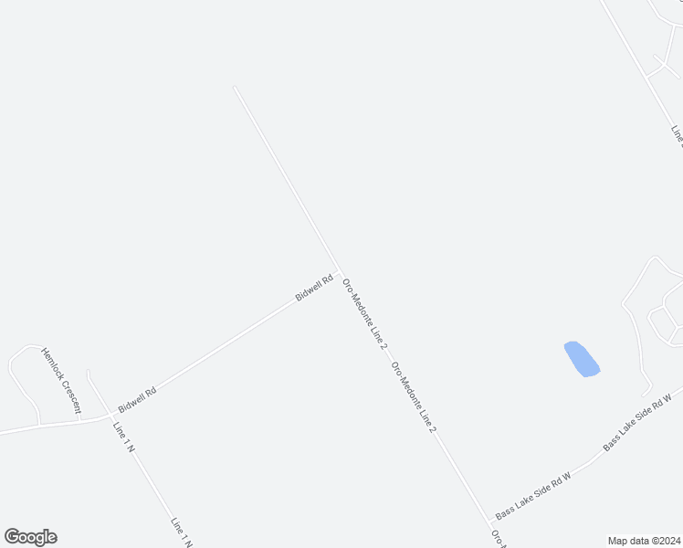 map of restaurants, bars, coffee shops, grocery stores, and more near 4479 Oro-Medonte Line 2 in Oro