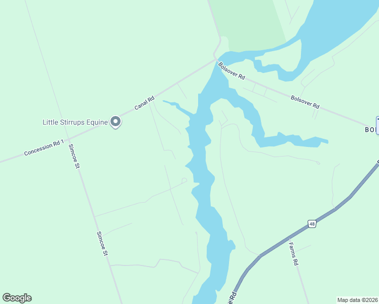 map of restaurants, bars, coffee shops, grocery stores, and more near 23 Duncan Drive in Kawartha Lakes