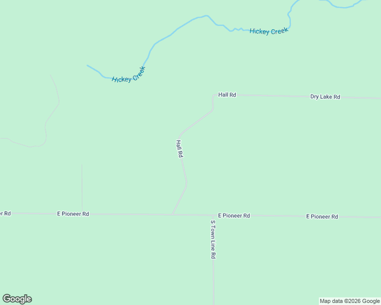 map of restaurants, bars, coffee shops, grocery stores, and more near 10676-10698 Hall Road in Roscommon