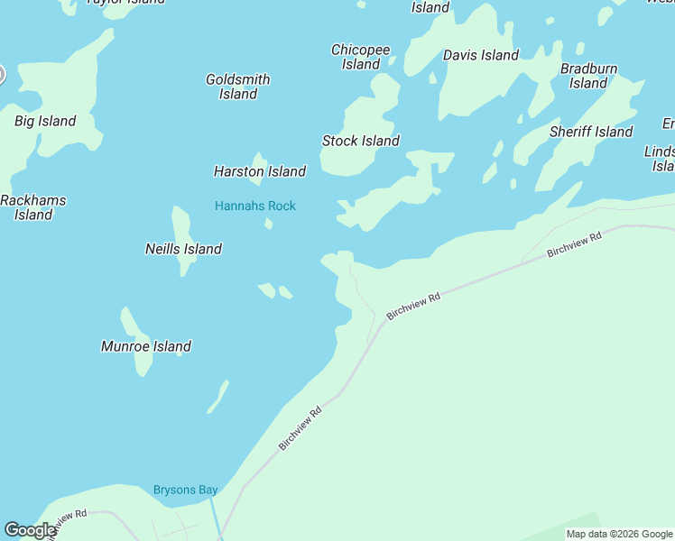 map of restaurants, bars, coffee shops, grocery stores, and more near 2328 Salmon Bay Road in Lakefield