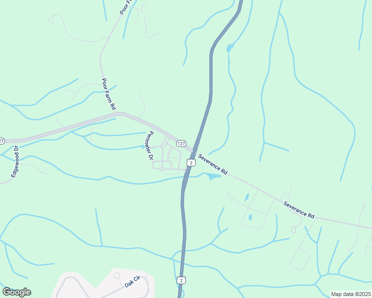 map of restaurants, bars, coffee shops, grocery stores, and more near 2646 Blakely Road in Colchester
