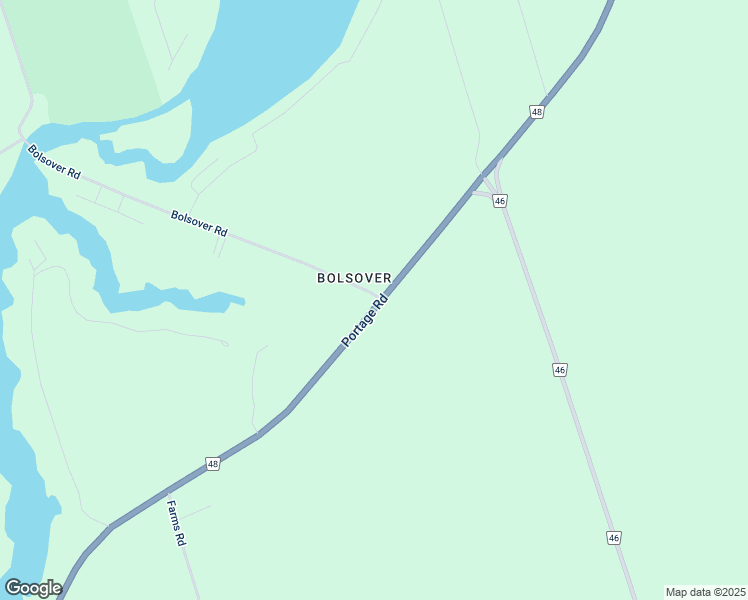 map of restaurants, bars, coffee shops, grocery stores, and more near 244 Portage Road in Kawartha Lakes