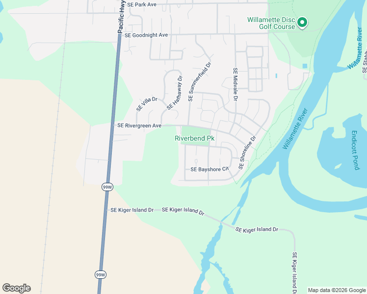 map of restaurants, bars, coffee shops, grocery stores, and more near 698 Southeast Bayshore Circle in Corvallis