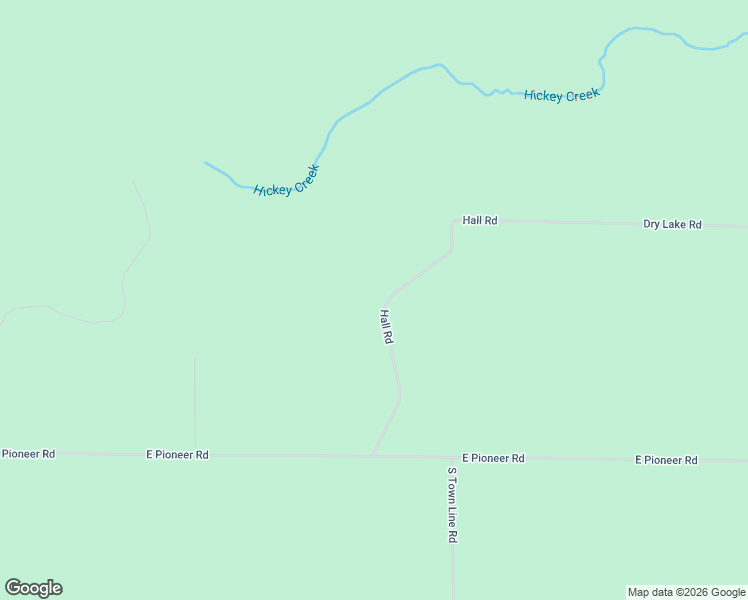 map of restaurants, bars, coffee shops, grocery stores, and more near 10676 Hall Road in Roscommon