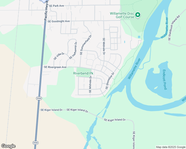 map of restaurants, bars, coffee shops, grocery stores, and more near 3507 Southeast Quayside Street in Corvallis