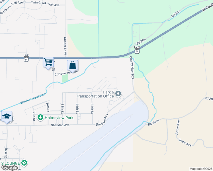 map of restaurants, bars, coffee shops, grocery stores, and more near in Cody