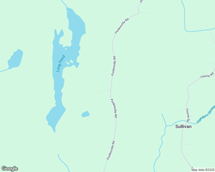 map of restaurants, bars, coffee shops, grocery stores, and more near 306 Punkinville Road in Sullivan