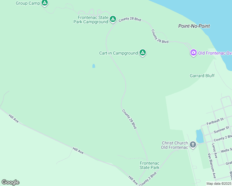 map of restaurants, bars, coffee shops, grocery stores, and more near in Frontenac