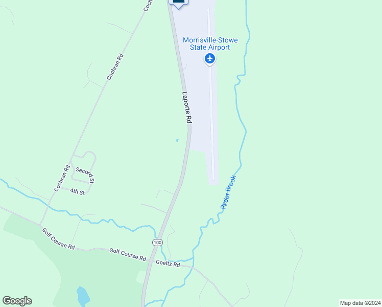 map of restaurants, bars, coffee shops, grocery stores, and more near 2649 Laporte Road in Morristown