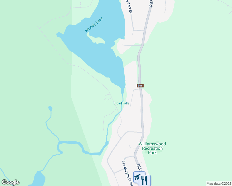 map of restaurants, bars, coffee shops, grocery stores, and more near 35 Sarah Ingraham Drive in Williamswood