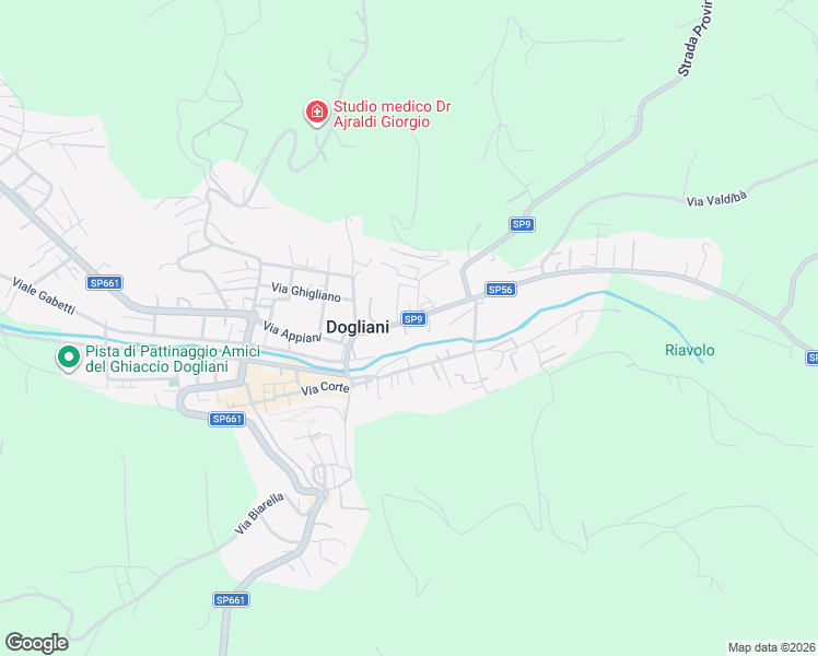 map of restaurants, bars, coffee shops, grocery stores, and more near 10 Piazza Martiri della Libertà in Dogliani