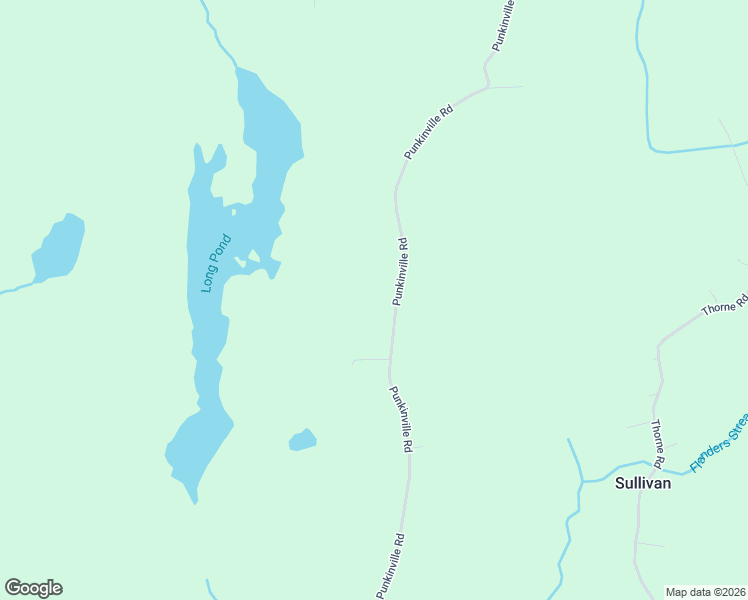 map of restaurants, bars, coffee shops, grocery stores, and more near 306 Punkinville Road in Sullivan