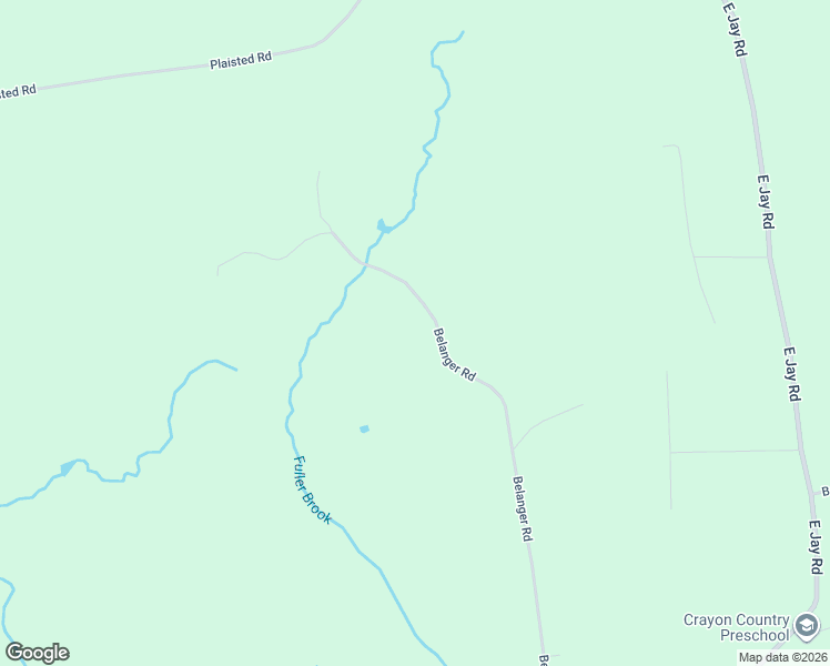 map of restaurants, bars, coffee shops, grocery stores, and more near 228 Belanger Road in Jay