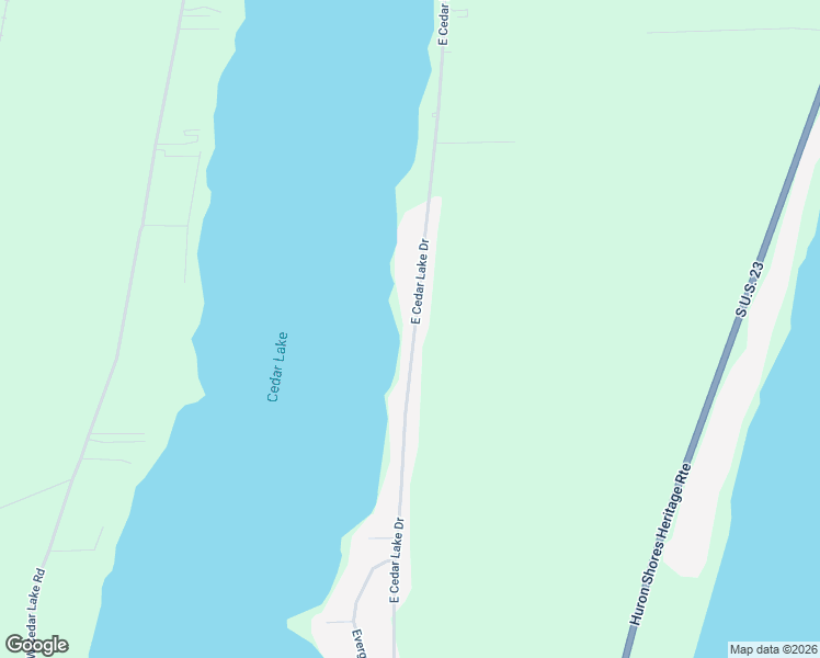 map of restaurants, bars, coffee shops, grocery stores, and more near 4302-4320 East Cedar Lake Drive in Greenbush