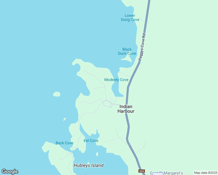 map of restaurants, bars, coffee shops, grocery stores, and more near 12 Mackerel Point Road in Indian Harbour