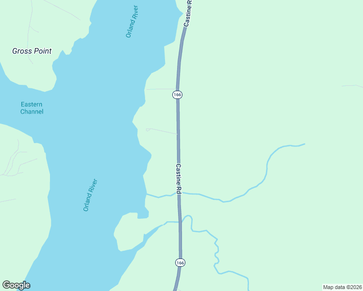 map of restaurants, bars, coffee shops, grocery stores, and more near 752 Castine Road in Orland