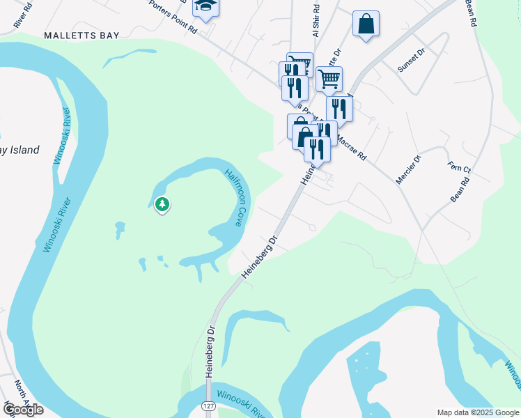 map of restaurants, bars, coffee shops, grocery stores, and more near 84 Holbrook Court in Colchester